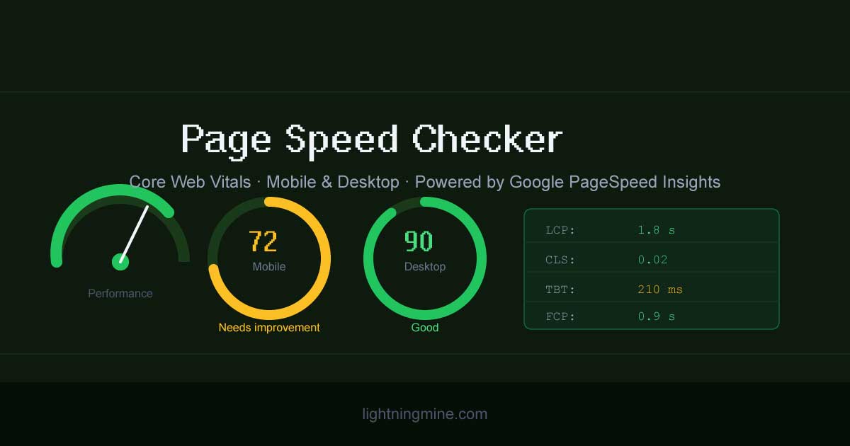 Page Speed Insights
